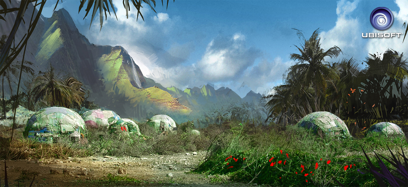 Illustration for article titled Early Far Cry 3 Concept Art Shows Scrapped Ideas, Luxury Resorts And... Fun Parks